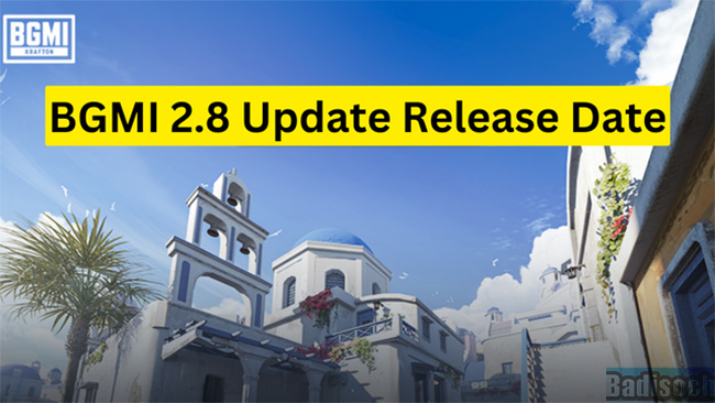 BGMI 2.8 Update Release Date