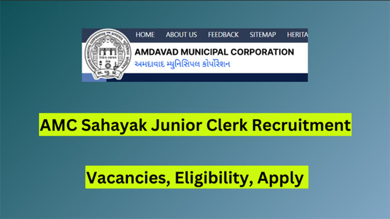AMC Sahayak Junior Clerk Recruitment
