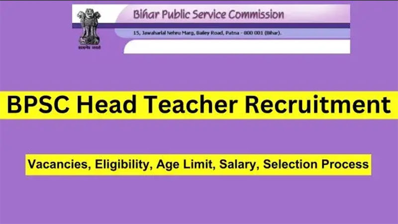 BPSC Head Teacher Recruitment