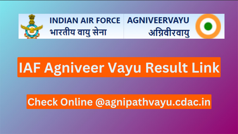 IAF Agniveer Vayu Result