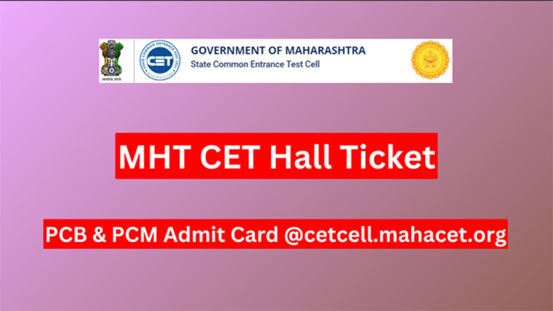 MHT CET Hall Ticket