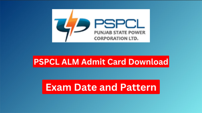 PSPCL ALM Admit Card