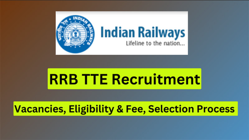 RRB TTE Recruitment