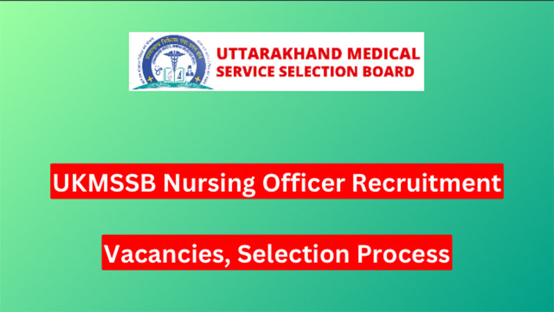 UKMSSB Nursing Officer Recruitment