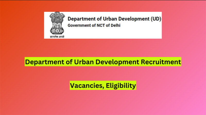 Department of Urban Development Recruitment