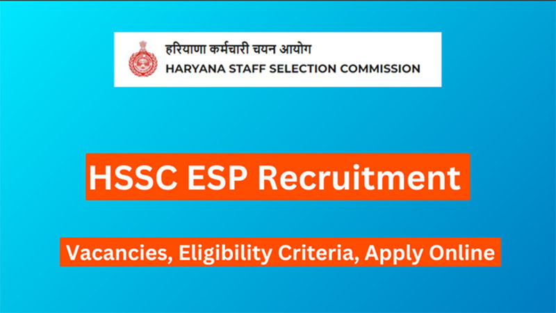 HSSC ESP Recruitment