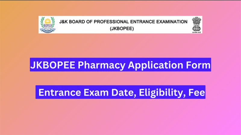 JKBOPEE Pharmacy Application Form