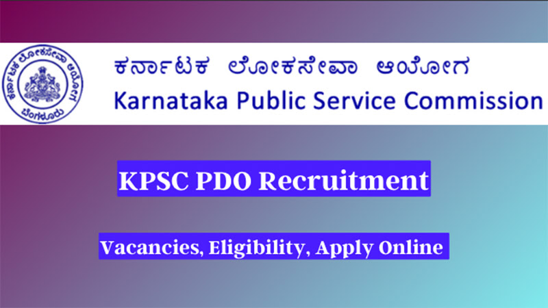 KPSC PDO Recruitment