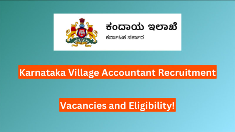 Karnataka Village Accountant Recruitment