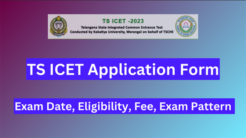 TS ICET Application Form