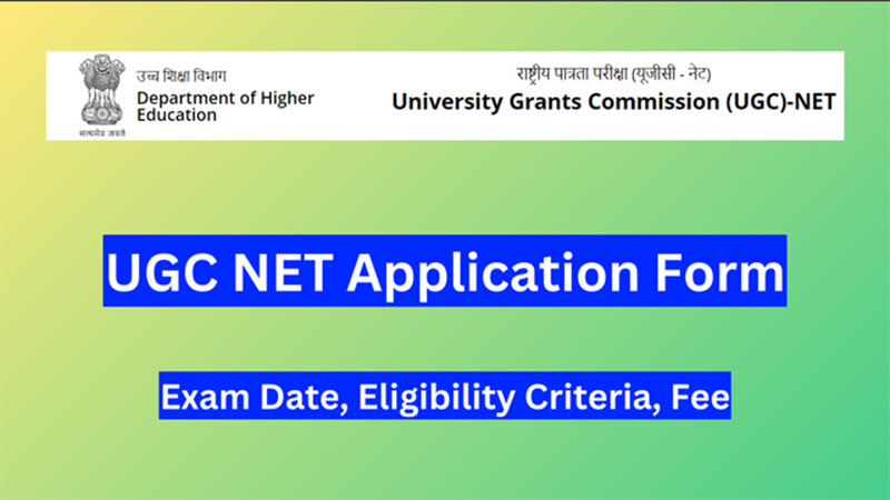 UGC NET Application Form